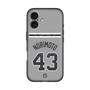 スリムプロテクションプレミアムケース with MagSafe［ 読売ジャイアンツ - #43 NORIMOTO - ビジター ］