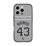 スリムプロテクションプレミアムケース with MagSafe［ 読売ジャイアンツ - #43 NORIMOTO - ビジター ］