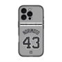 スリムプロテクションプレミアムケース with MagSafe［ 読売ジャイアンツ - #43 NORIMOTO - ビジター ］