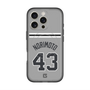 スリムプロテクションプレミアムケース with MagSafe［ 読売ジャイアンツ - #43 NORIMOTO - ビジター ］