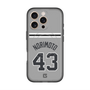 スリムプロテクションプレミアムケース with MagSafe［ 読売ジャイアンツ - #43 NORIMOTO - ビジター ］