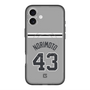 スリムプロテクションプレミアムケース with MagSafe［ 読売ジャイアンツ - #43 NORIMOTO - ビジター ］