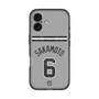 スリムプロテクションプレミアムケース with MagSafe［ 読売ジャイアンツ - #6 SAKAMOTO - ビジター ］