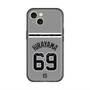 スリムプロテクションプレミアムケース with MagSafe［ 読売ジャイアンツ - #69 HIRAYAMA - ビジター ］