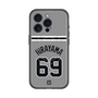 スリムプロテクションプレミアムケース with MagSafe［ 読売ジャイアンツ - #69 HIRAYAMA - ビジター ］