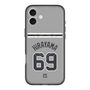 スリムプロテクションプレミアムケース with MagSafe［ 読売ジャイアンツ - #69 HIRAYAMA - ビジター ］