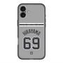 スリムプロテクションプレミアムケース with MagSafe［ 読売ジャイアンツ - #69 HIRAYAMA - ビジター ］