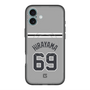 スリムプロテクションプレミアムケース with MagSafe［ 読売ジャイアンツ - #69 HIRAYAMA - ビジター ］