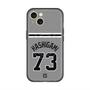 スリムプロテクションプレミアムケース with MagSafe［ 読売ジャイアンツ - #73 HASHIGAMI - ビジター ］