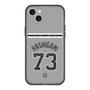 スリムプロテクションプレミアムケース with MagSafe［ 読売ジャイアンツ - #73 HASHIGAMI - ビジター ］