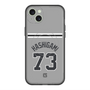 スリムプロテクションプレミアムケース with MagSafe［ 読売ジャイアンツ - #73 HASHIGAMI - ビジター ］