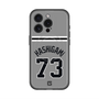 スリムプロテクションプレミアムケース with MagSafe［ 読売ジャイアンツ - #73 HASHIGAMI - ビジター ］