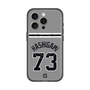 スリムプロテクションプレミアムケース with MagSafe［ 読売ジャイアンツ - #73 HASHIGAMI - ビジター ］