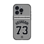 スリムプロテクションプレミアムケース with MagSafe［ 読売ジャイアンツ - #73 HASHIGAMI - ビジター ］