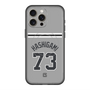 スリムプロテクションプレミアムケース with MagSafe［ 読売ジャイアンツ - #73 HASHIGAMI - ビジター ］
