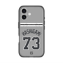 スリムプロテクションプレミアムケース with MagSafe［ 読売ジャイアンツ - #73 HASHIGAMI - ビジター ］