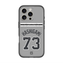 スリムプロテクションプレミアムケース with MagSafe［ 読売ジャイアンツ - #73 HASHIGAMI - ビジター ］