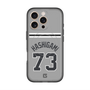 スリムプロテクションプレミアムケース with MagSafe［ 読売ジャイアンツ - #73 HASHIGAMI - ビジター ］