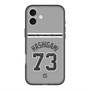 スリムプロテクションプレミアムケース with MagSafe［ 読売ジャイアンツ - #73 HASHIGAMI - ビジター ］