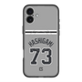 スリムプロテクションプレミアムケース with MagSafe［ 読売ジャイアンツ - #73 HASHIGAMI - ビジター ］