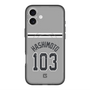 スリムプロテクションプレミアムケース with MagSafe［ 読売ジャイアンツ - #103 HASHIMOTO - ビジター ］