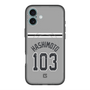 スリムプロテクションプレミアムケース with MagSafe［ 読売ジャイアンツ - #103 HASHIMOTO - ビジター ］
