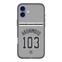 スリムプロテクションプレミアムケース with MagSafe［ 読売ジャイアンツ - #103 HASHIMOTO - ビジター ］