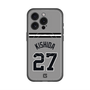 スリムプロテクションプレミアムケース with MagSafe［ 読売ジャイアンツ - #27 KISHIDA - ビジター ］