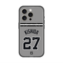 スリムプロテクションプレミアムケース with MagSafe［ 読売ジャイアンツ - #27 KISHIDA - ビジター ］
