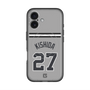 スリムプロテクションプレミアムケース with MagSafe［ 読売ジャイアンツ - #27 KISHIDA - ビジター ］