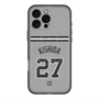 スリムプロテクションプレミアムケース with MagSafe［ 読売ジャイアンツ - #27 KISHIDA - ビジター ］