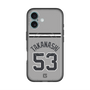 スリムプロテクションプレミアムケース with MagSafe［ 読売ジャイアンツ - #53 TAKANASHI - ビジター ］