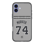 スリムプロテクションプレミアムケース with MagSafe［ 読売ジャイアンツ - #74 MURATA - ビジター ］