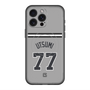 スリムプロテクションプレミアムケース with MagSafe［ 読売ジャイアンツ - #77 UTSUMI - ビジター ］
