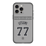 スリムプロテクションプレミアムケース with MagSafe［ 読売ジャイアンツ - #77 UTSUMI - ビジター ］