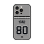 スリムプロテクションプレミアムケース with MagSafe［ 読売ジャイアンツ - #80 YANO - ビジター ］