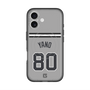スリムプロテクションプレミアムケース with MagSafe［ 読売ジャイアンツ - #80 YANO - ビジター ］