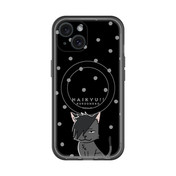 スリムプロテクションプレミアムケース with MagSafe［ ハイキュー!! - クロオネコ ］