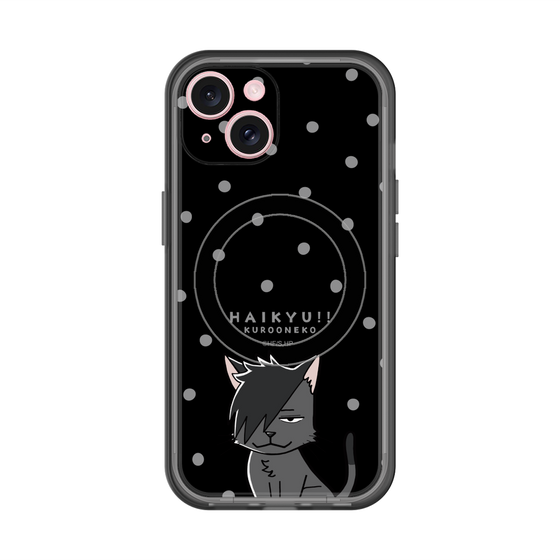 スリムプロテクションプレミアムケース with MagSafe［ ハイキュー!! - クロオネコ ］