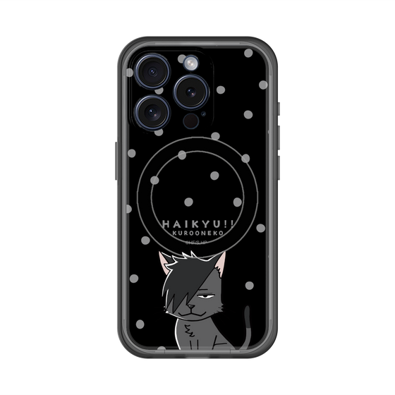 スリムプロテクションプレミアムケース with MagSafe［ ハイキュー!! - クロオネコ ］