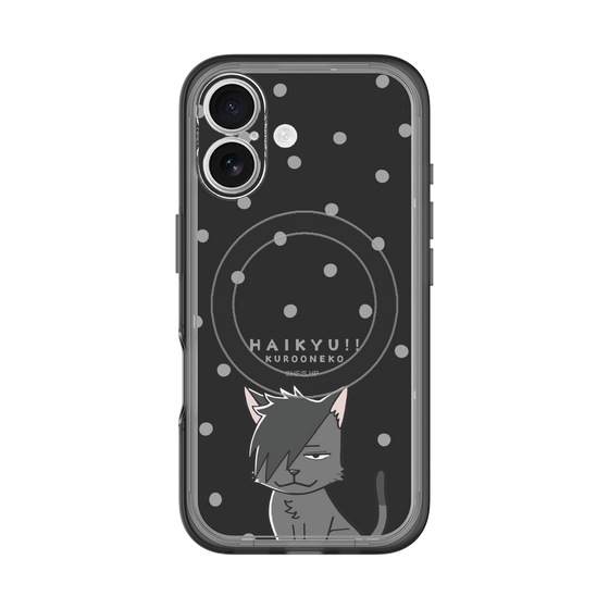 スリムプロテクションプレミアムケース with MagSafe［ ハイキュー!! - クロオネコ ］