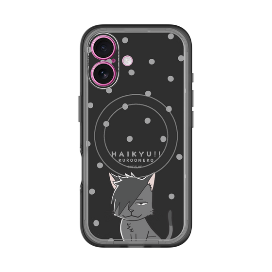 スリムプロテクションプレミアムケース with MagSafe［ ハイキュー!! - クロオネコ ］