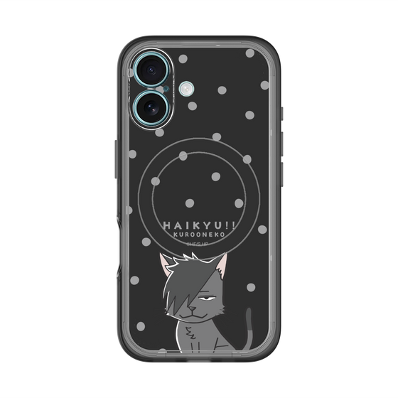 スリムプロテクションプレミアムケース with MagSafe［ ハイキュー!! - クロオネコ ］