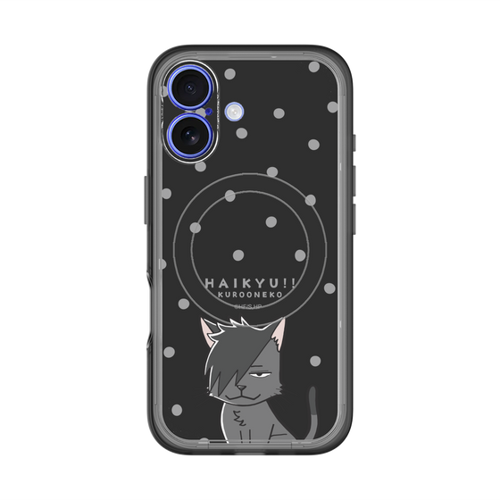 スリムプロテクションプレミアムケース with MagSafe［ ハイキュー!! - クロオネコ ］