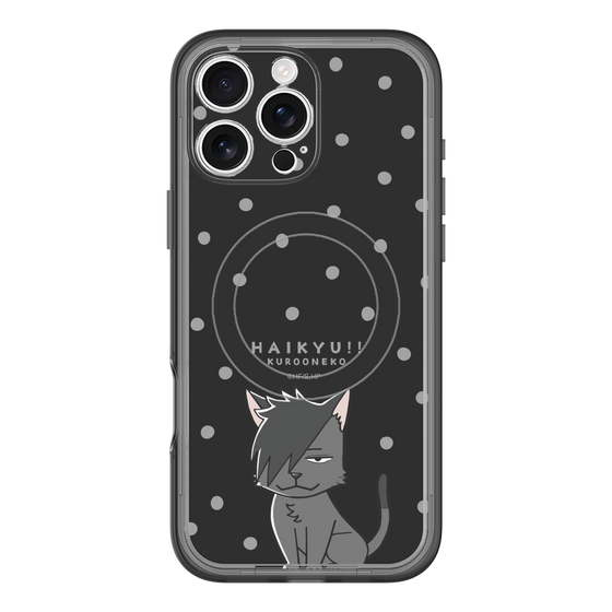 スリムプロテクションプレミアムケース with MagSafe［ ハイキュー!! - クロオネコ ］