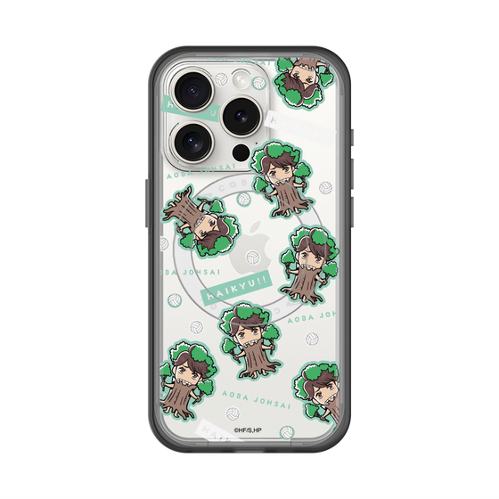スリムプロテクションプレミアムケース with MagSafe［ ハイキュー!! - マスコットキャラ - 青葉城西高校 ］