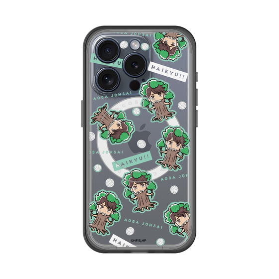 スリムプロテクションプレミアムケース with MagSafe［ ハイキュー!! - マスコットキャラ - 青葉城西高校 ］