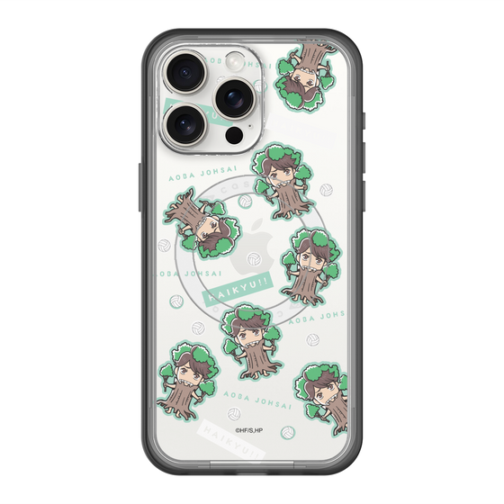 スリムプロテクションプレミアムケース with MagSafe［ ハイキュー!! - マスコットキャラ - 青葉城西高校 ］
