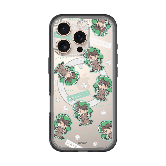 スリムプロテクションプレミアムケース with MagSafe［ ハイキュー!! - マスコットキャラ - 青葉城西高校 ］