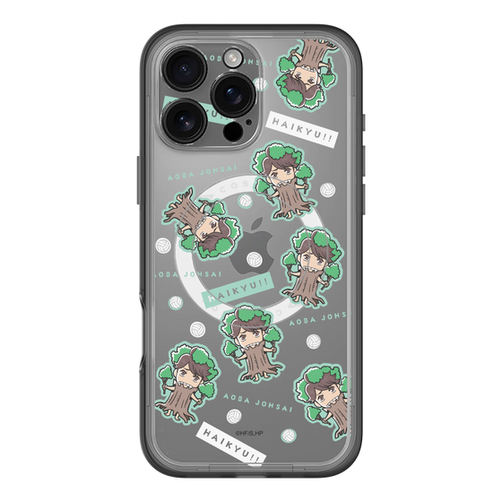 スリムプロテクションプレミアムケース with MagSafe［ ハイキュー!! - マスコットキャラ - 青葉城西高校 ］